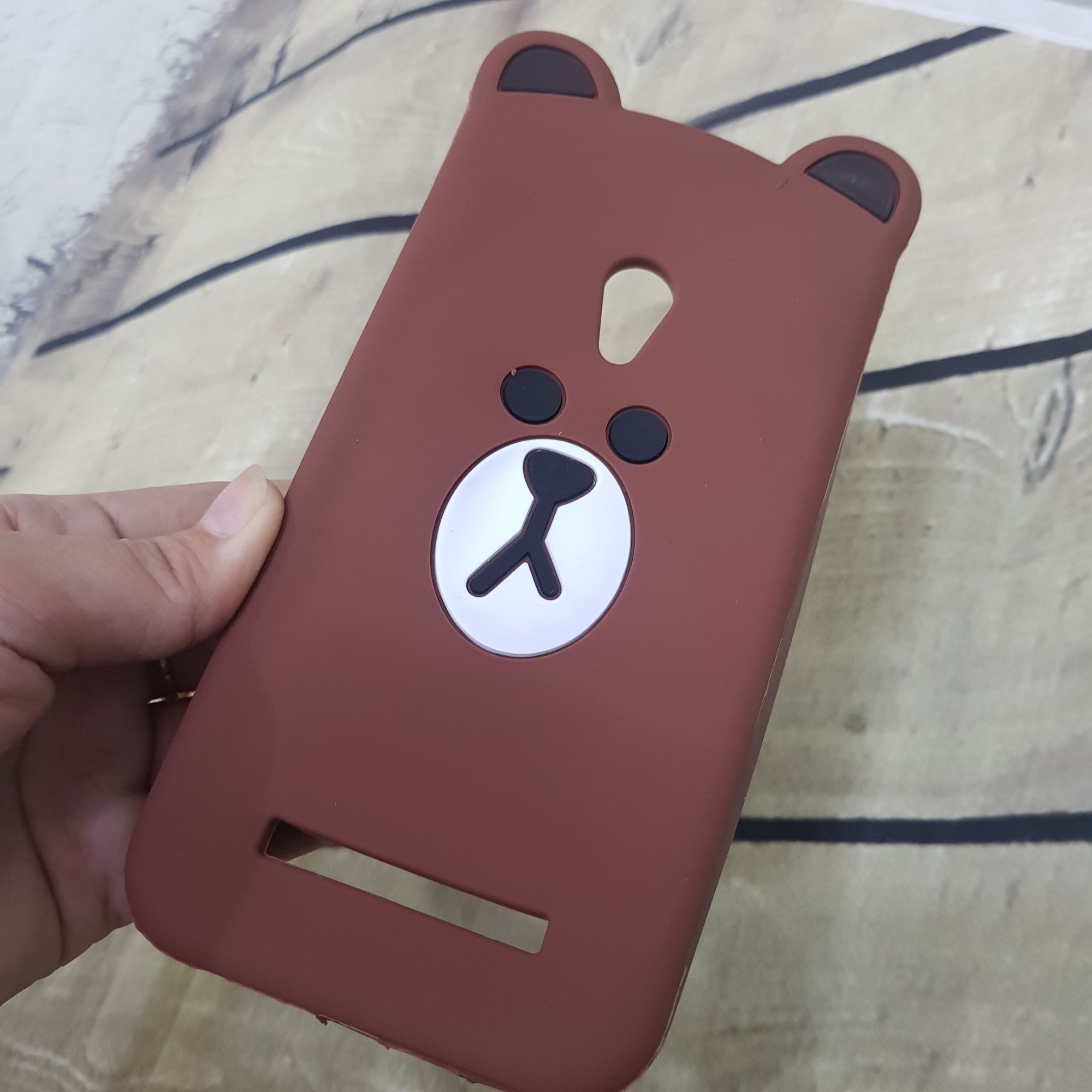 Ốp lưng gấu nâu dẻo Zenfone 5