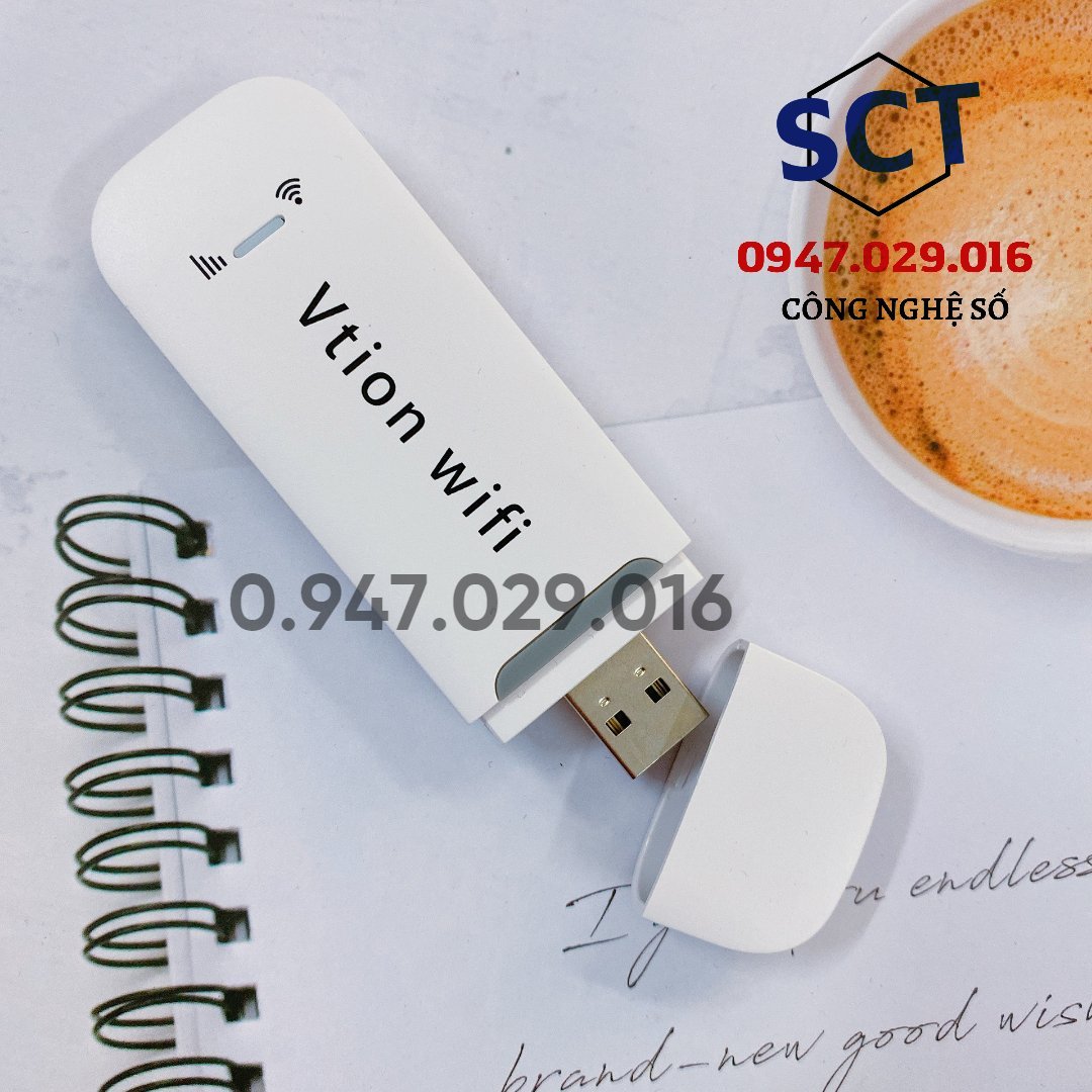 USB DCOM Phát Wifi Từ Sim 4G Điện Thoại - Phát Wifi 4G Căng Đét Tốc Độ 150Mbps , Kết Nói Nhiều Thiết Bị Cùng Lúc , Cắm Điện 24/24h - Bảo hành 3 Tháng Lỗi 1 Đổi 1