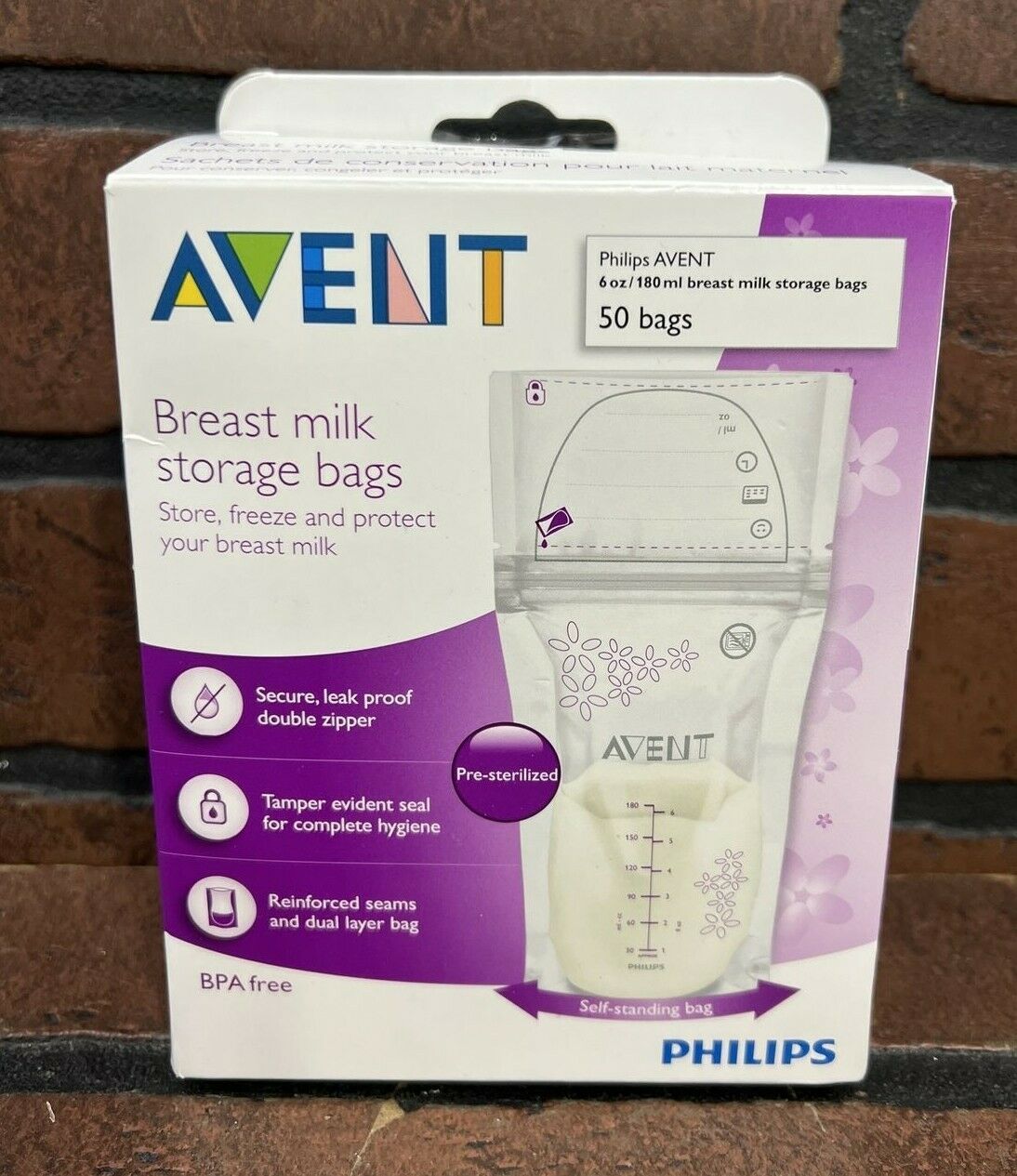 Túi trữ sữa Avent 50 cái