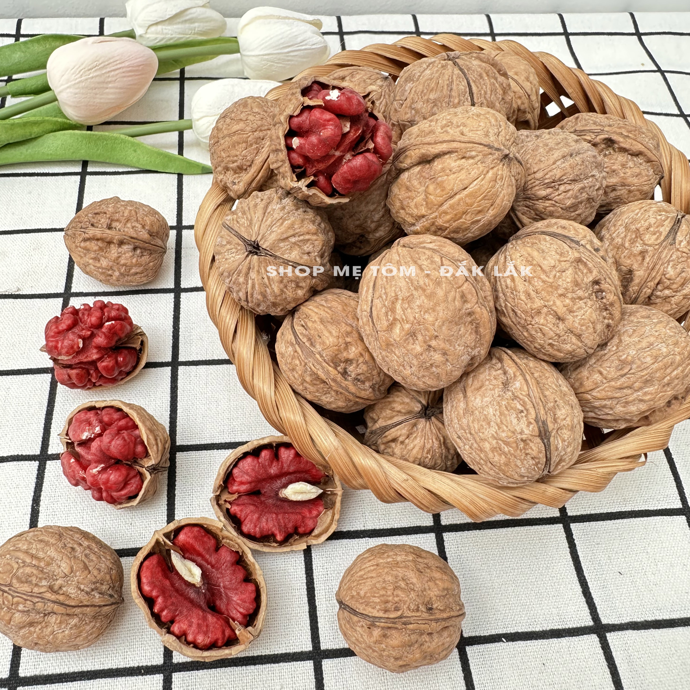 500GRAM ÓC CHÓ ĐỎ NHẬP KHẨU MỸ (NGUYÊN VỎ HOẶC NHÂN)