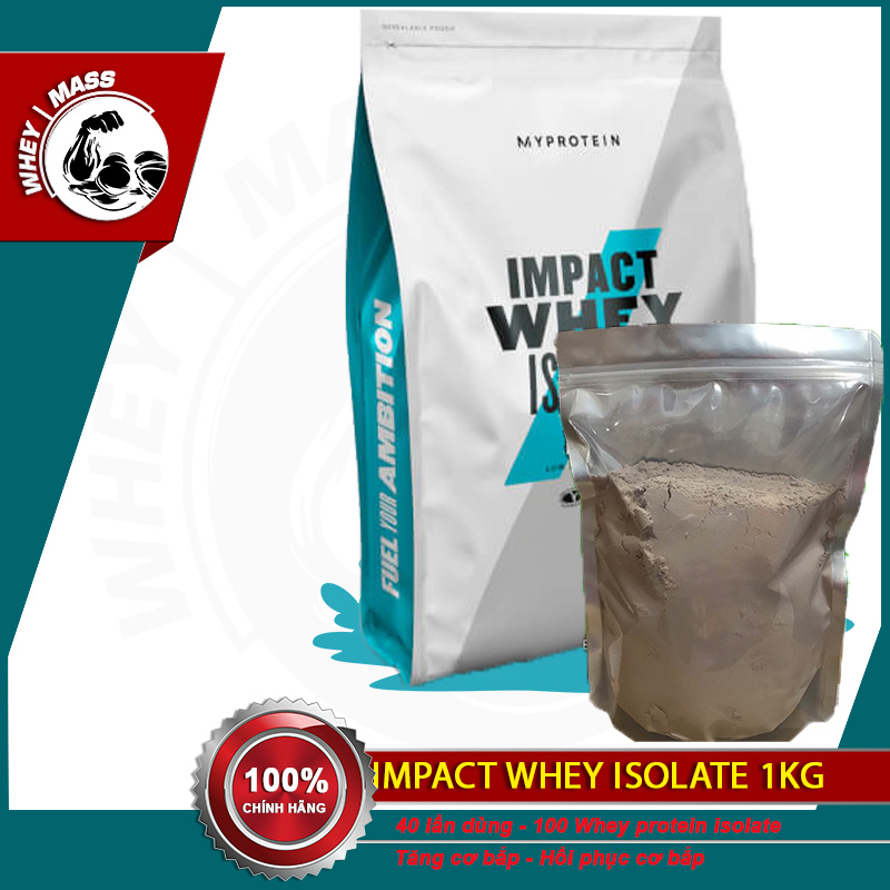 Sữa Bột Tăng Cơ MyProtein Impact Whey Protein 1kg