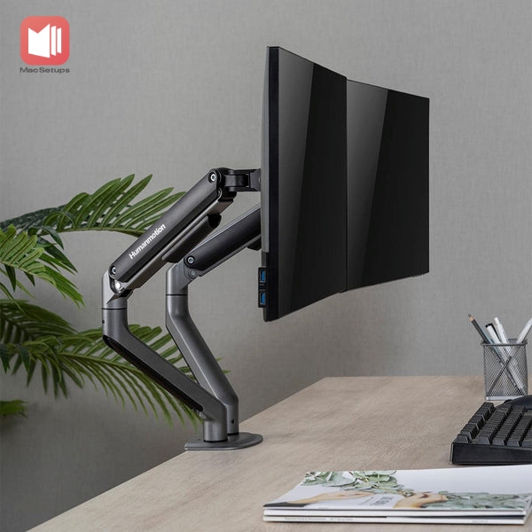Giá đỡ màn hình đôi Arm Human Motion T6 Pro Dual