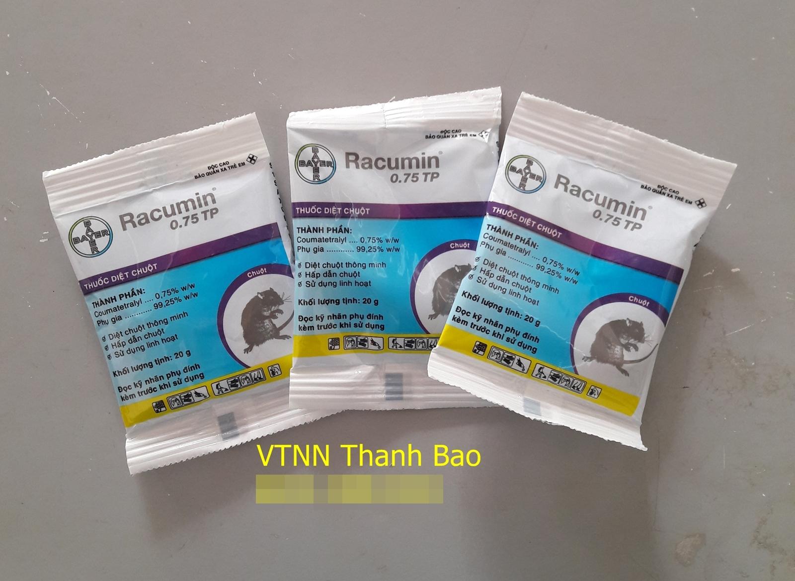 Thuốc diệt chuột bayer Racumin 0.75TP 20gr