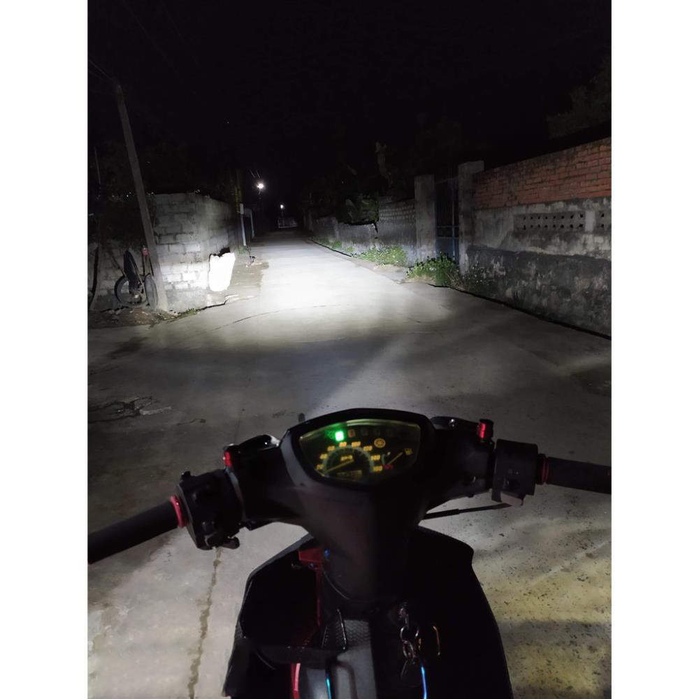 ĐÈN LED F8S   3 MÀU SIÊU SÁNG CHÂN H4 , H11. H7. 9005( giá 1 bóng )