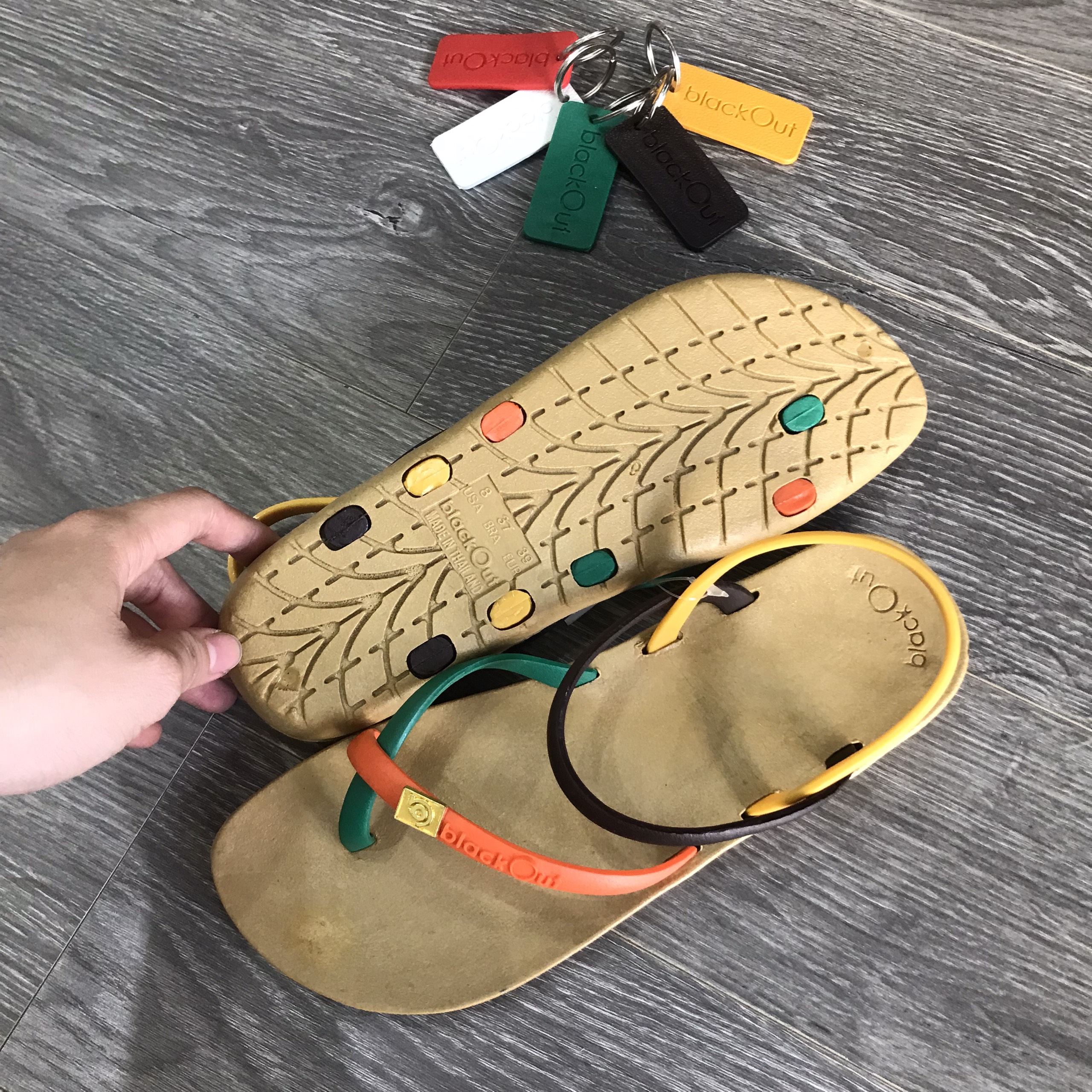 Dép Thái Lan Nữ Sandal BlackOut Chính Hãng (CÓ HỘP)