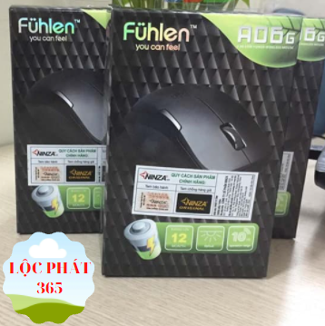 (Bảo Hành 24 Tháng) Chuột Máy Tính Không Dây Fuhlen A06