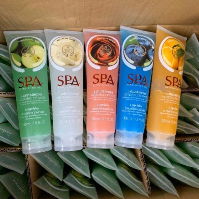 Tẩy tế bào chết Spa hương trái cây 300ML (láy màu ngẫu nhiên)