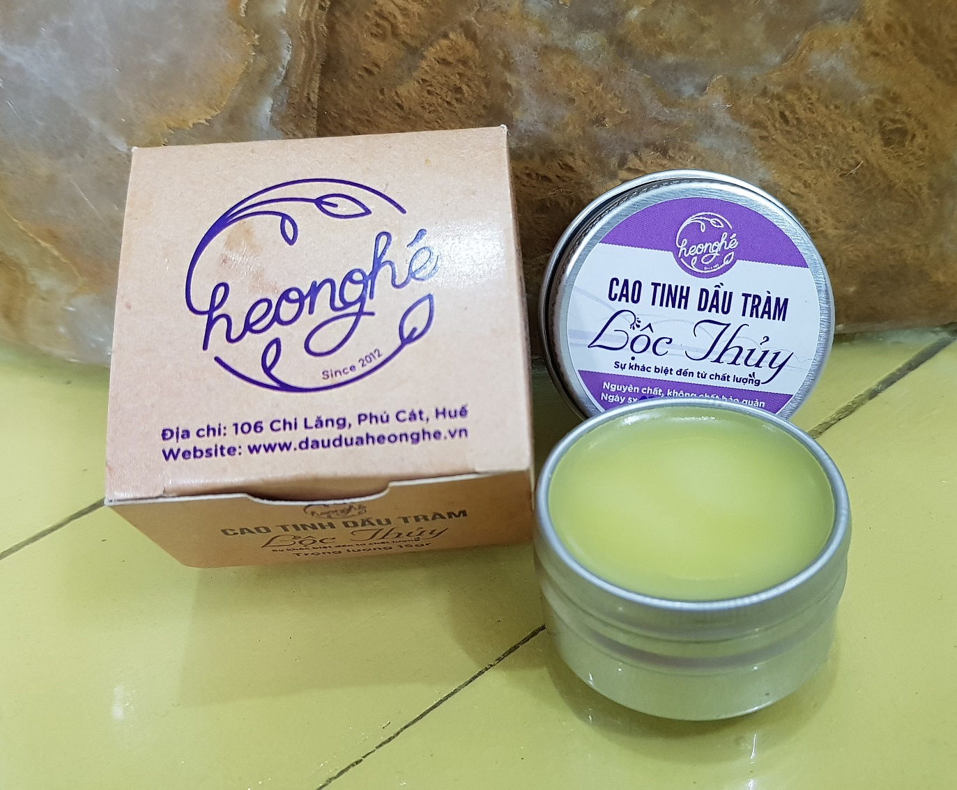 Cao tinh dầu tràm Heo Nghé
