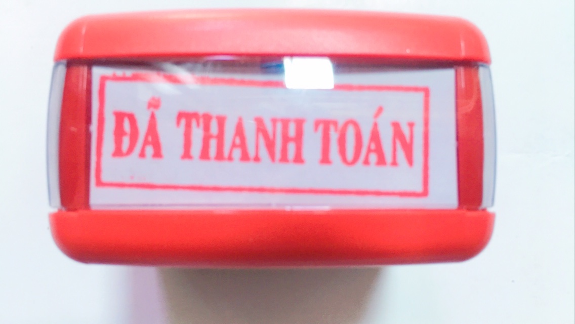 [HCM]CON DẤU LIỀN MỰC ĐÃ THANH TOÁN