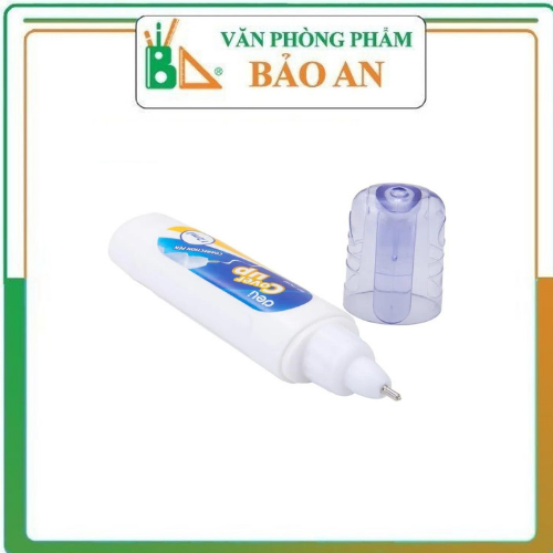 Bút xóa nước 12ml deli, xanh dương - 1 cái e39292 - văn phòng phẩm bảo an