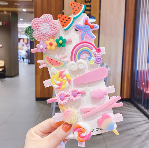 Set 14 Kẹp Tóc Cho Bé