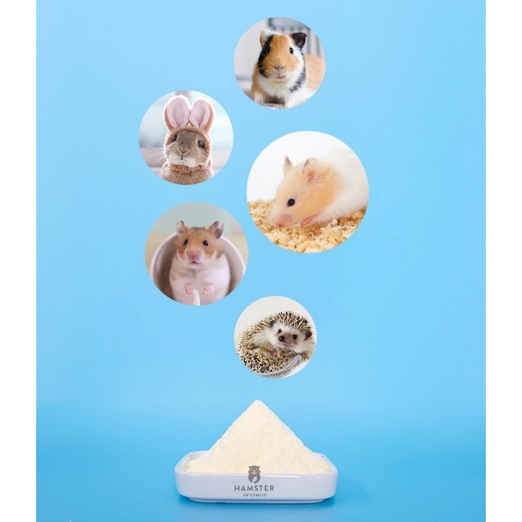 Sữa dê dành cho hamster, thỏ , bọ , sóc gói 20g