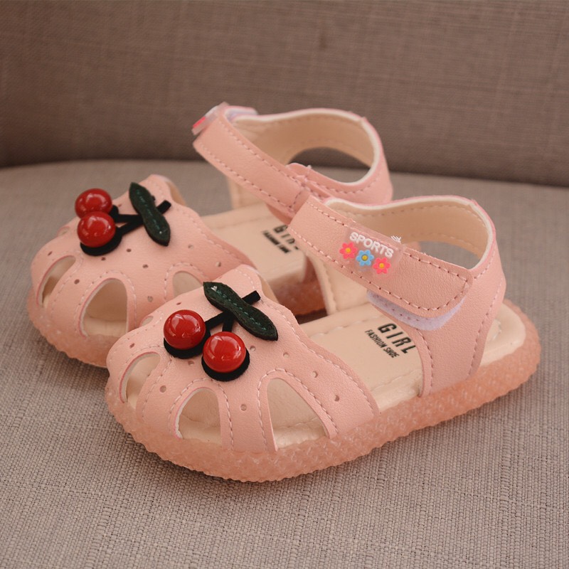 Giày Cherry Tập Đi Cho Bé Trai/ Bé Gái