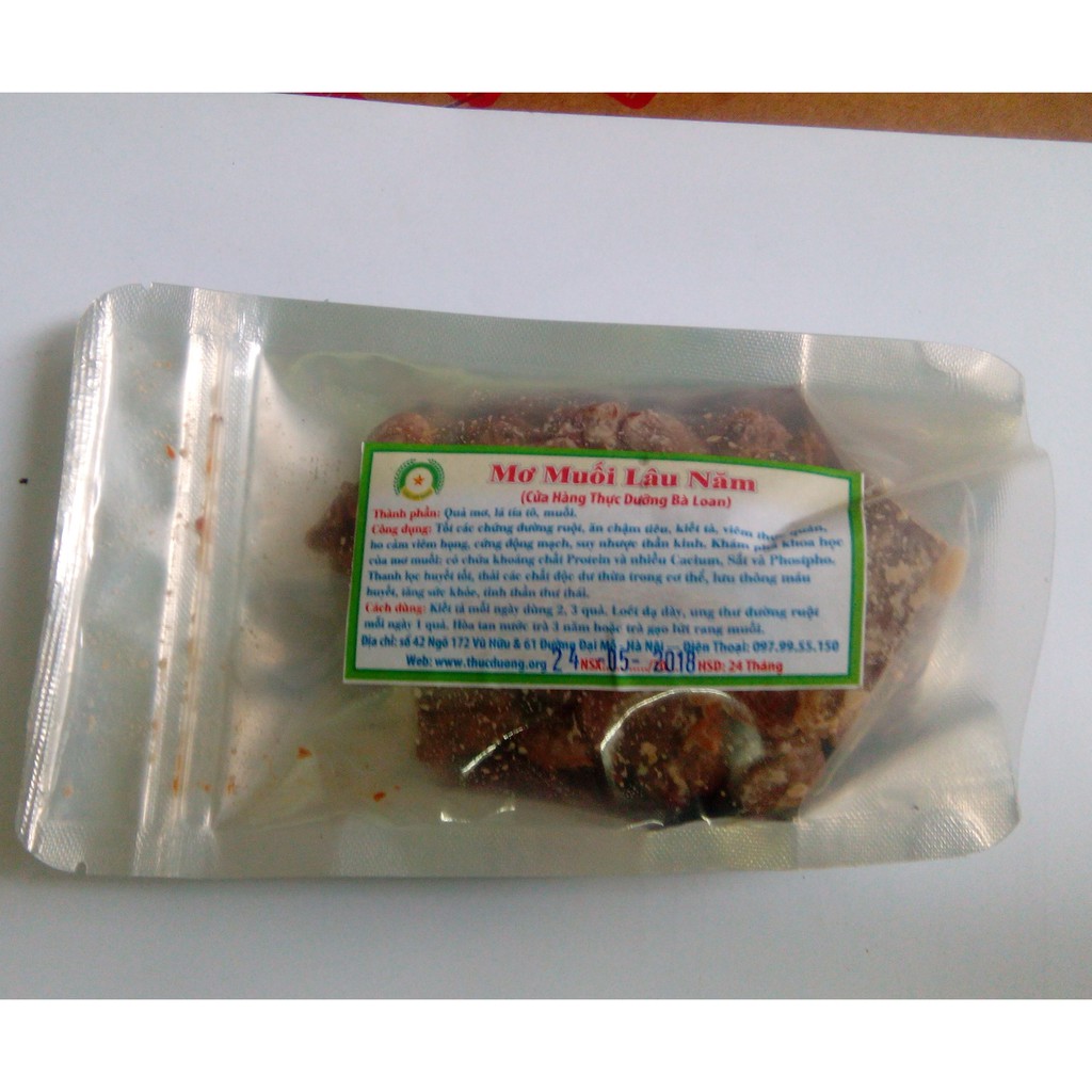 Mơ muối lâu năm 200g