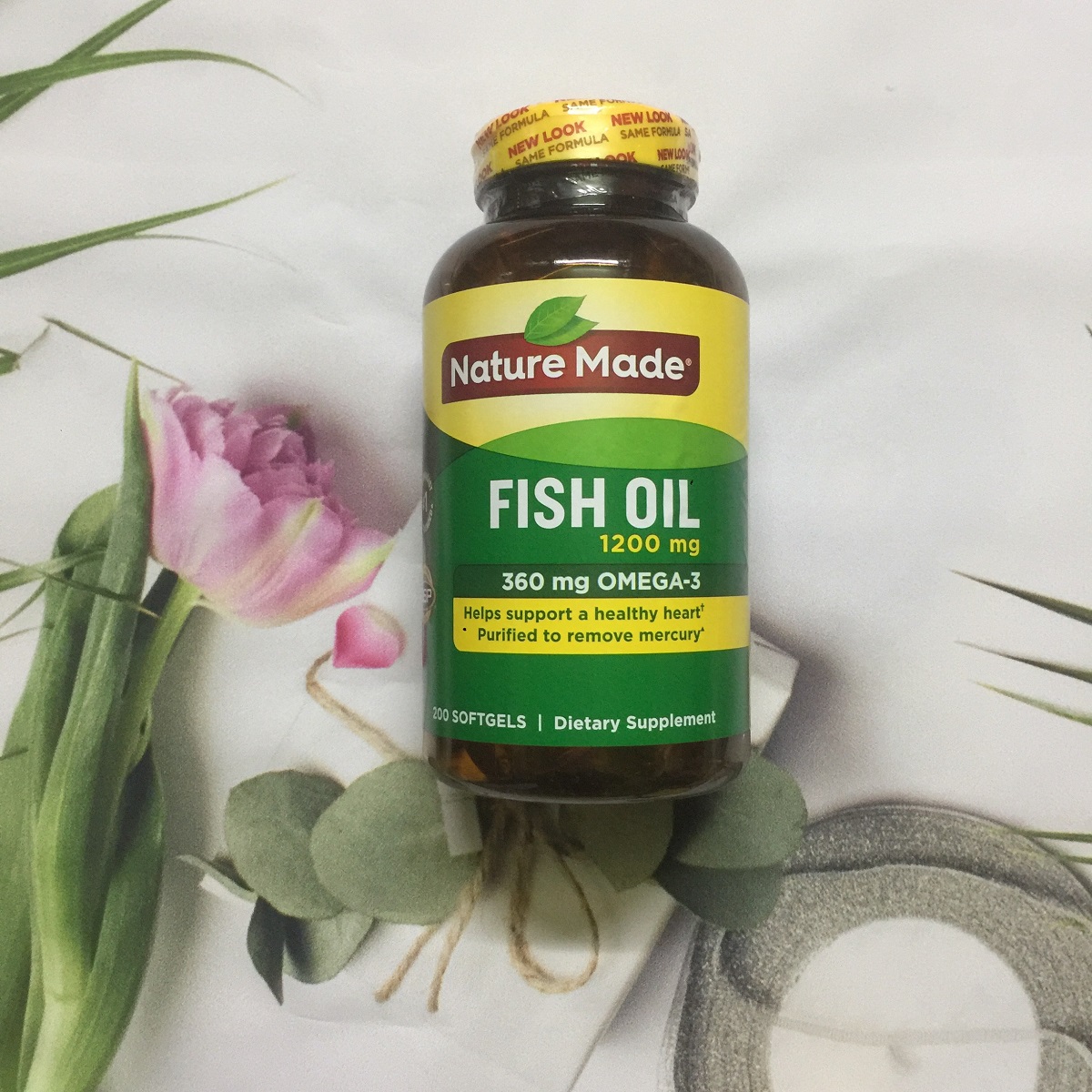 Dầu cá Omega 3 - Nature Made Fish Oil 1200mg