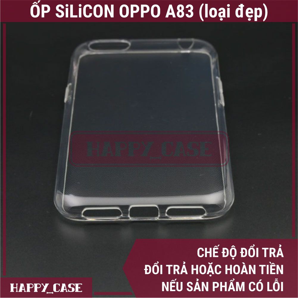 Ốp Lưng Điện Thoại Oppo A83 (Loại Đẹp) Thin Transparent Silicon