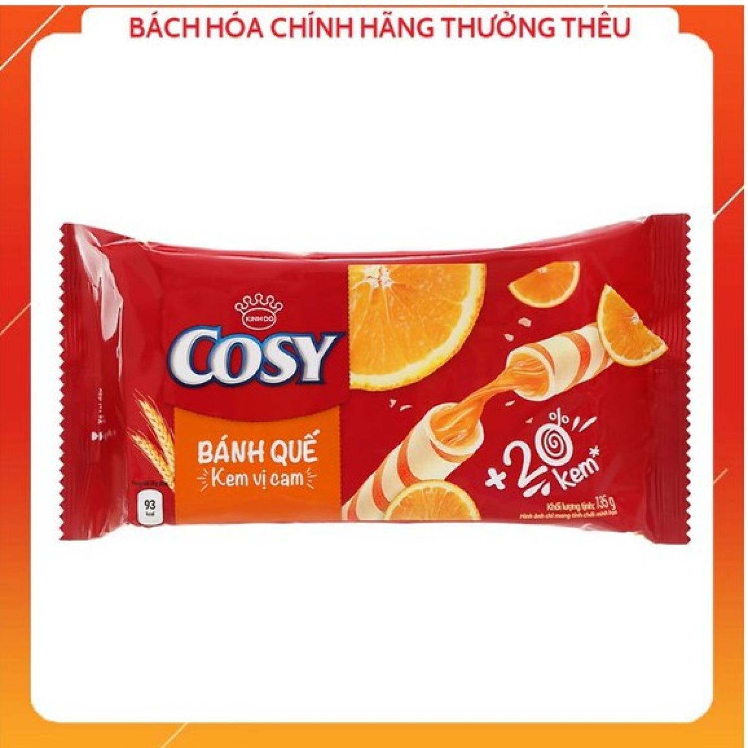 Bánh quế Cosy Kinh Đô đủ vị 135g