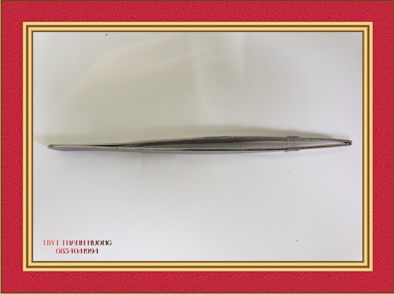 Nhíp phẫu tích y tế đầu tù có mấu 14cm