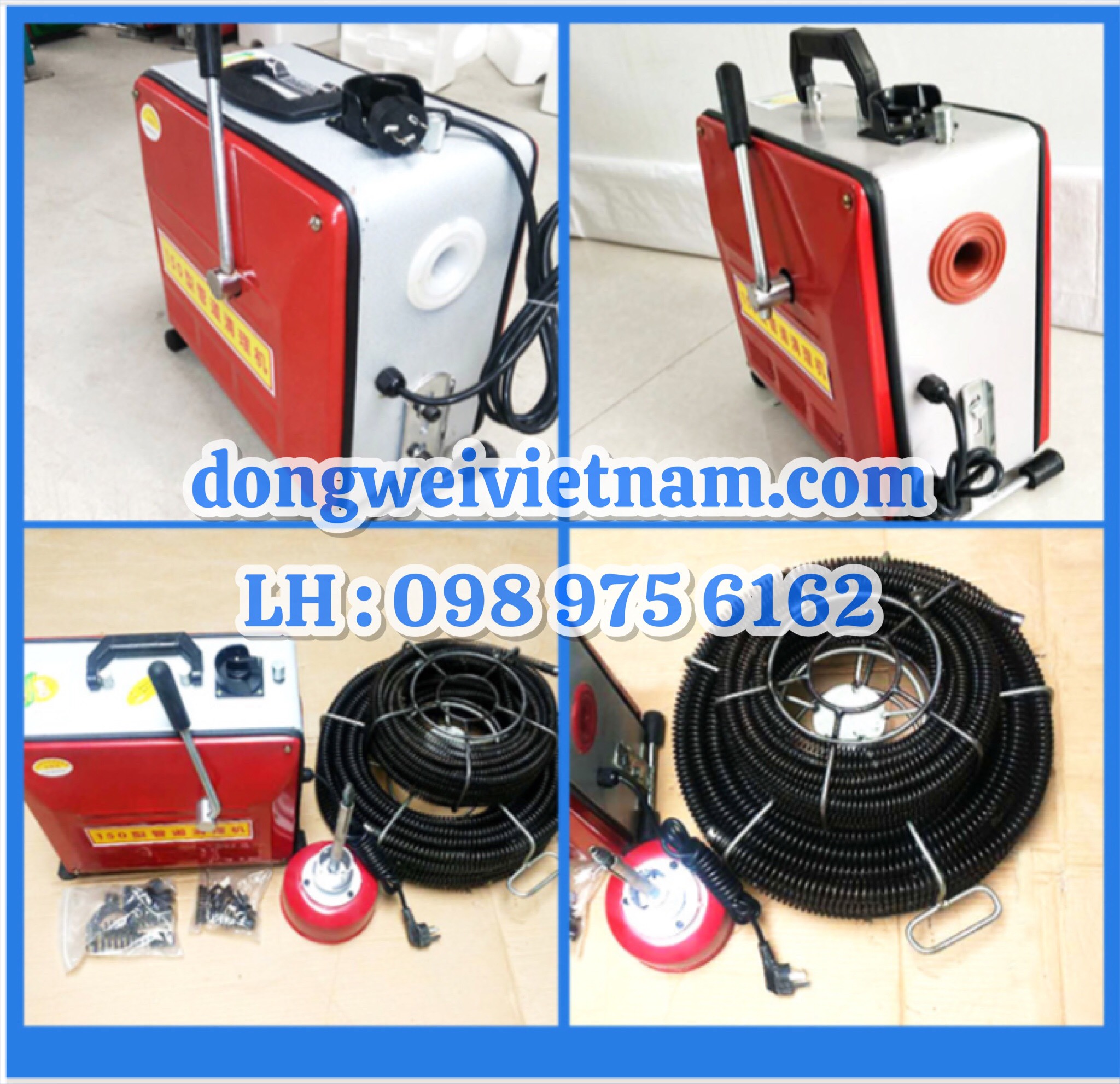 MÁY THÔNG CỐNG LÒ XO GQ150-2200W