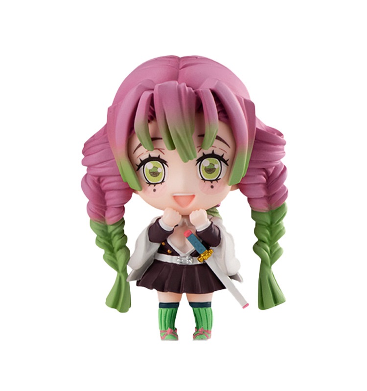 Mô hình Chibi gapcha Demon slayer Kimetsu no Yaiba luyến trụ Kanroji Mitsuri 2085 2