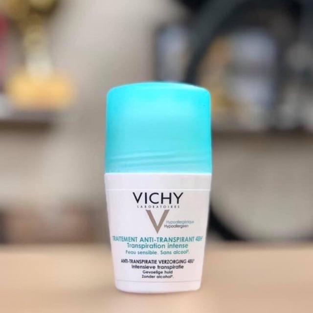 Lăn nách khử mùi Vichy Pháp 50ml Duduhouse