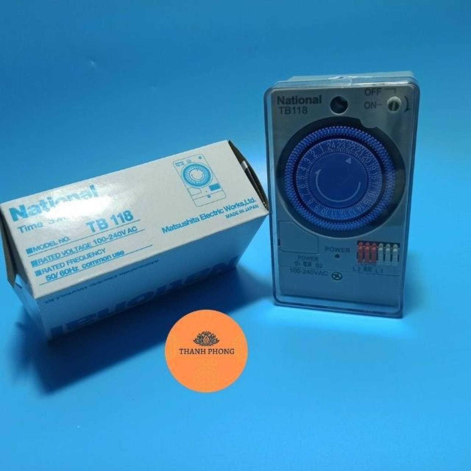 Timer National TB118 Rơ le thời gian thực Timer hẹn giờ