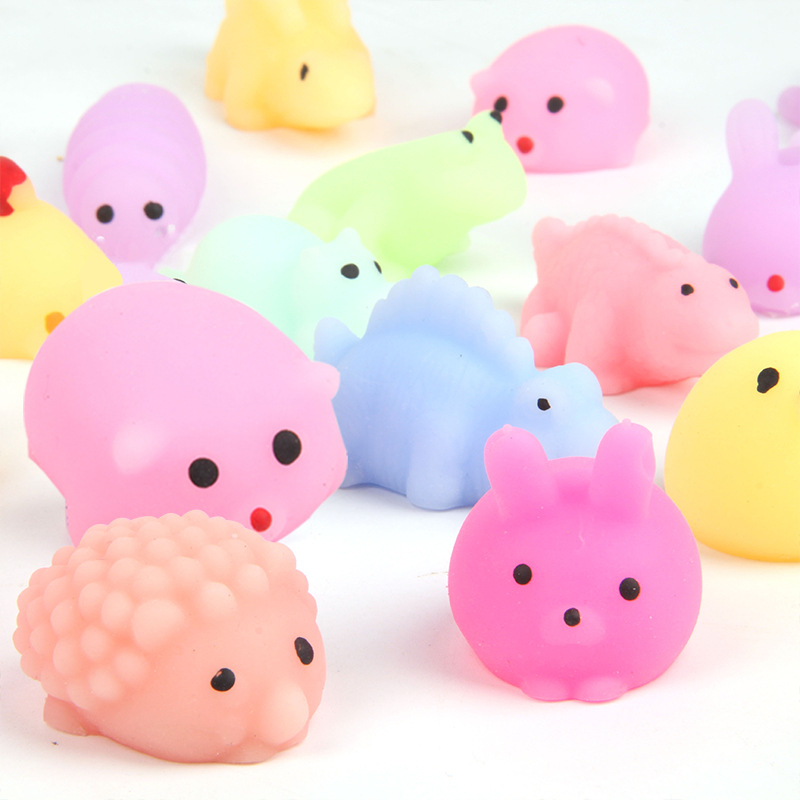 Thú mochi xả stress - Đồ chơi thú mochi squishy (Giao ngẫu nhiên 1 con)