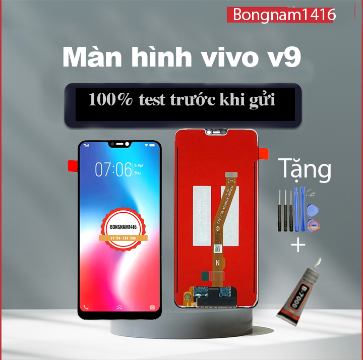 Màn hình vivo vivo v9 / z1 / z1i / y85 tặng kèm bộ sửa 8 trong 1 keo dán