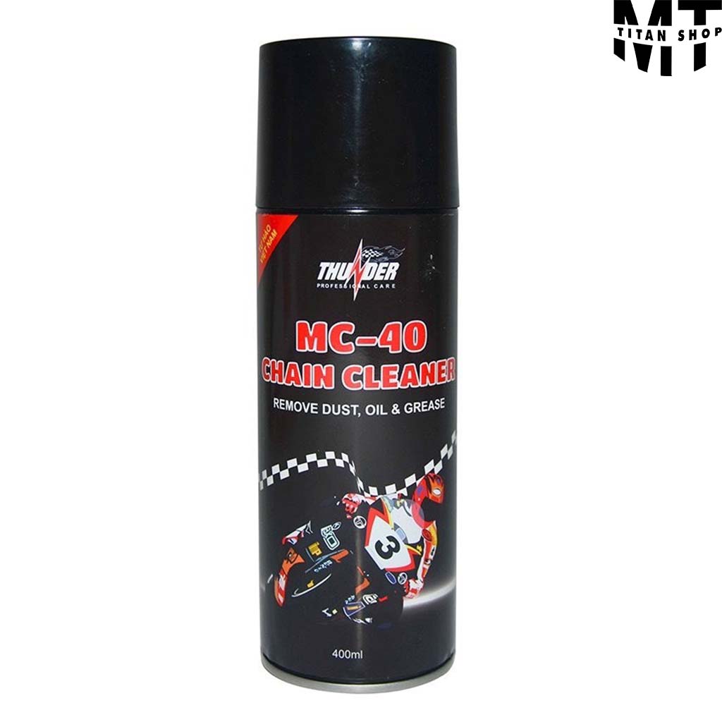 Xịt Rửa Sên/Xích Xe Máy Thunder MC-40 400ml-MTS