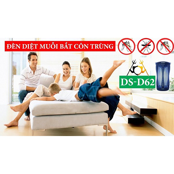 Đèn bắt muỗi diệt côn trùng Đại Sinh DS-D62