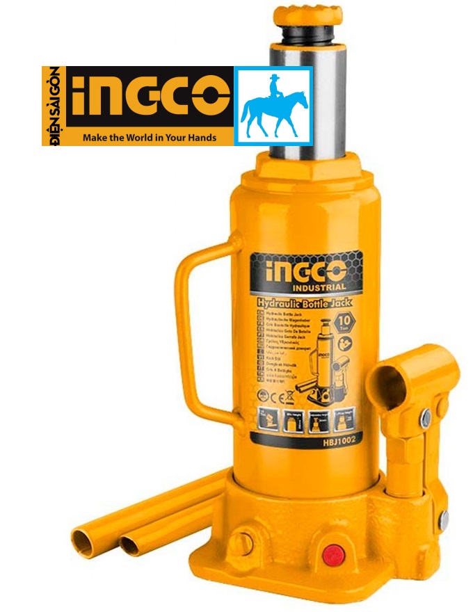 Con đội kích đội 10 tấn 10ton INGCO HBJ1002