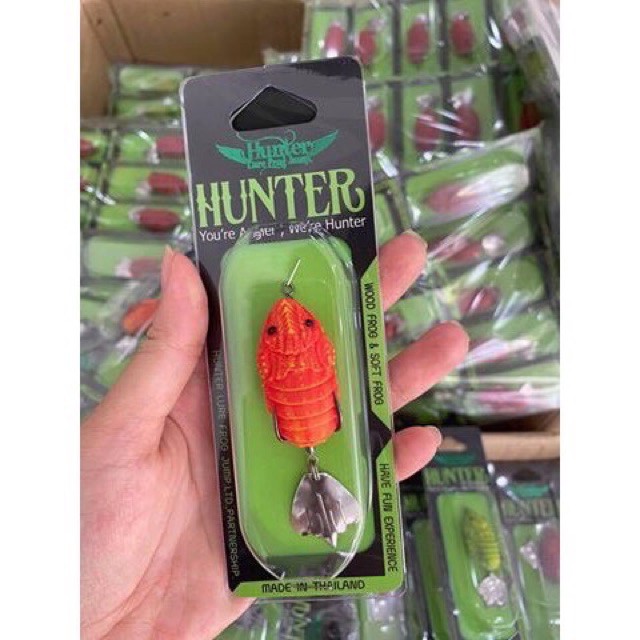 Hunter v4 mồi nhái giả câu cá lóc T