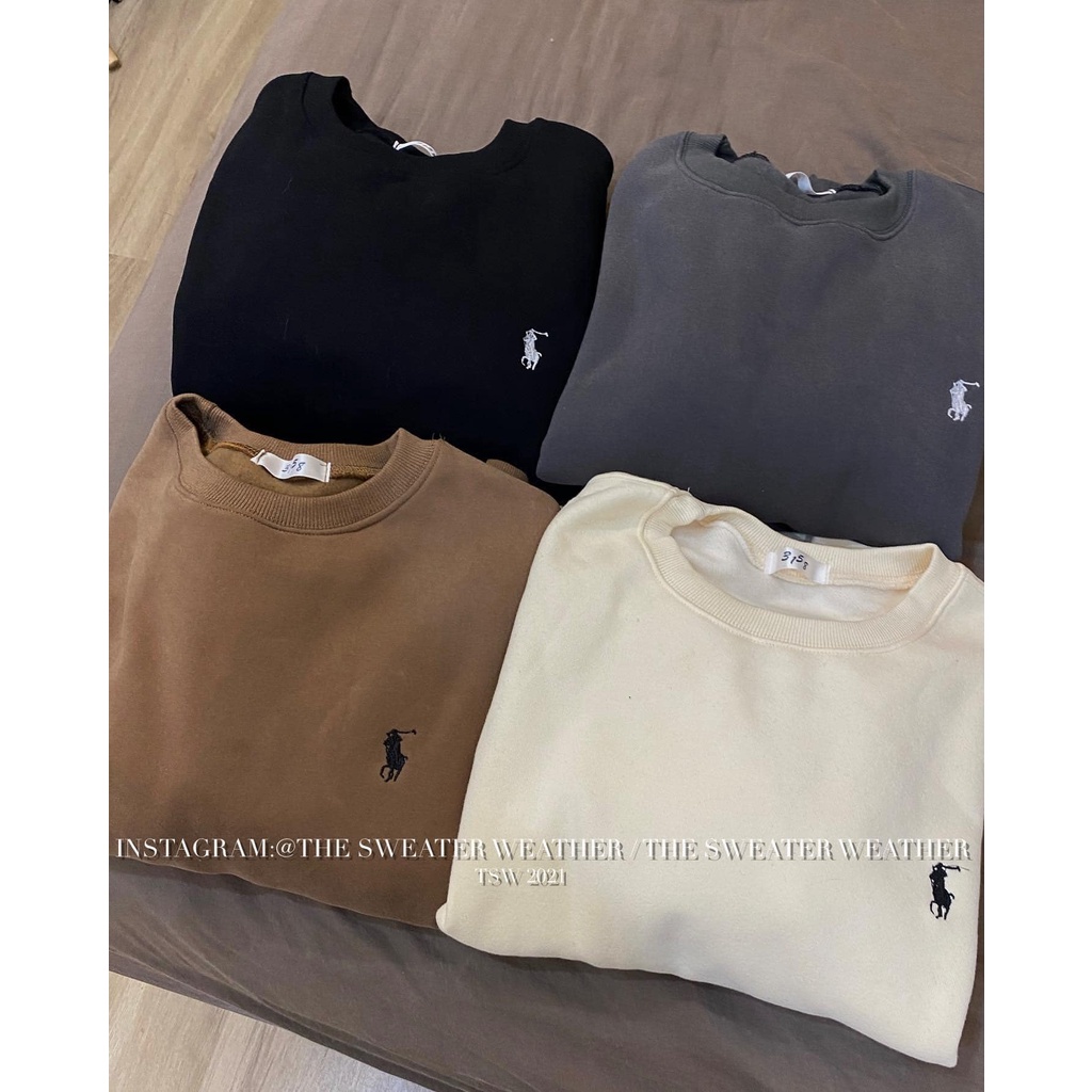 Áo Sweater Nỉ In Logo Mini Samsam4896