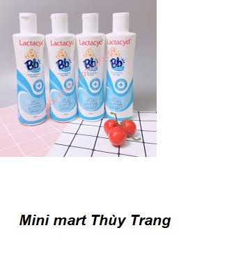 Sữa tắm Lactacyd BB 250 ml mẫu mới
