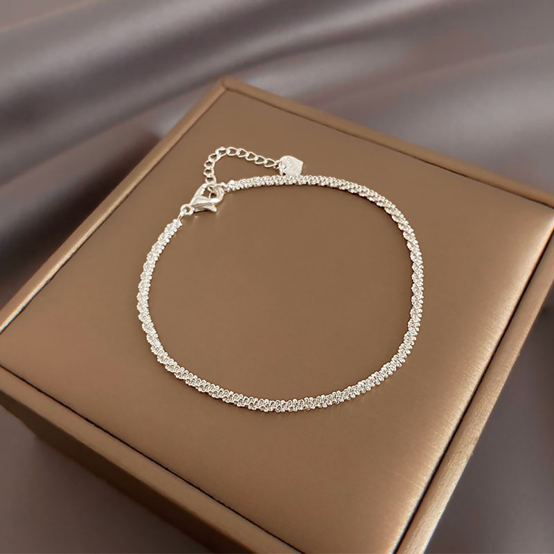 🌸vòng tay nữ,Vòng tay Phụ nữ Mùa hè Thời trang Đơn giản Tay Rope Shiny Hand Trim YINSAF🌸