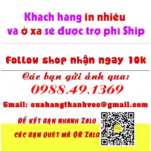 Combo 50 ảnh 6x9 ép plastic tràn viền