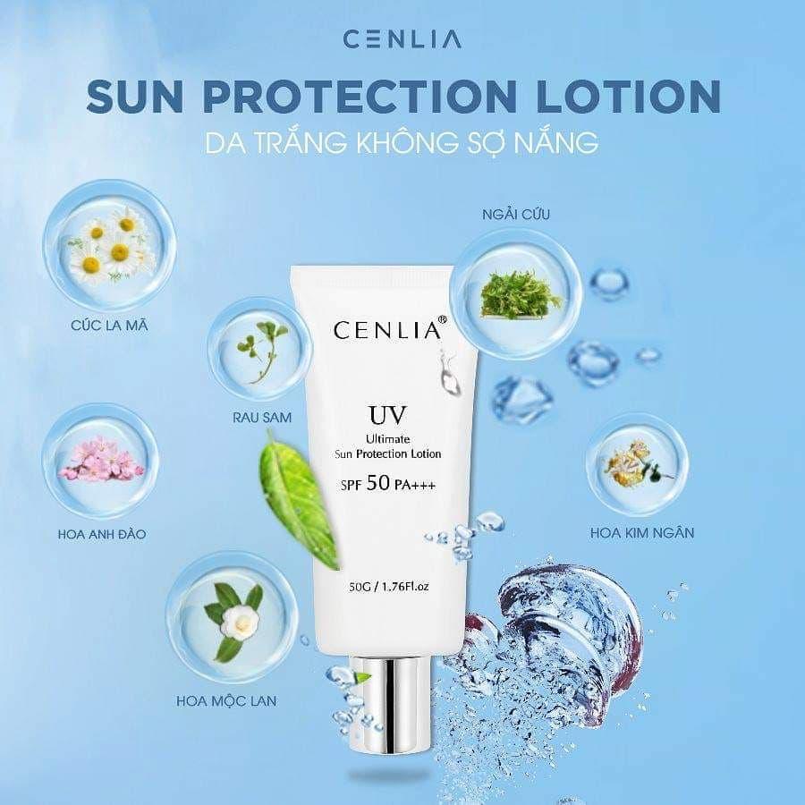 [Sale] KEM chống nắng CENLIA