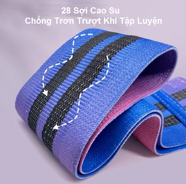 Dây Đàn Hồi Kháng Lực Tập Mông Miniband Lwhaoye
