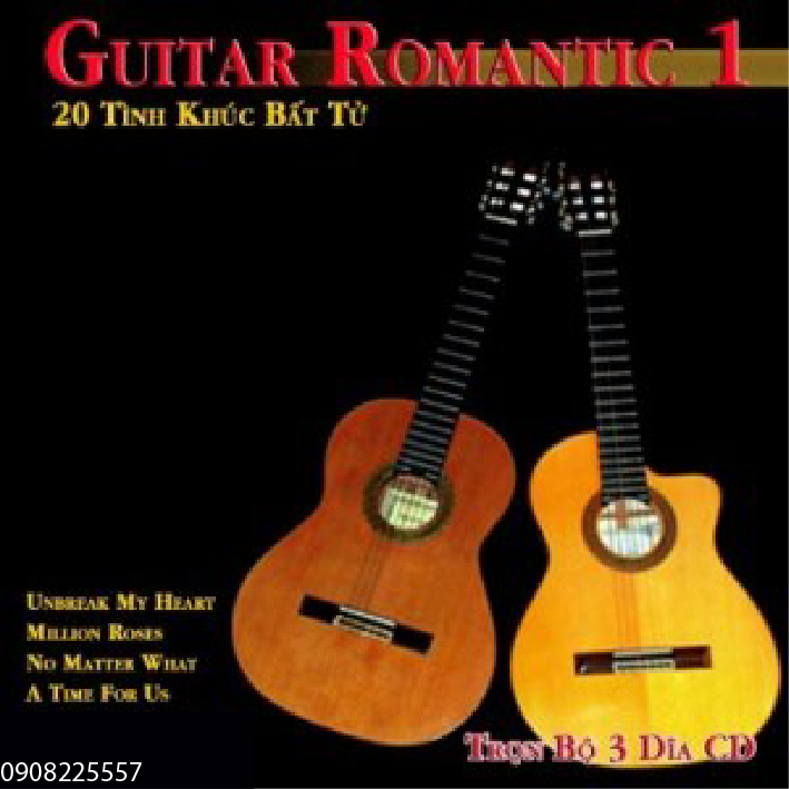HOÀ TẤU - Romantic Guitar Romance Anomimo (CD-1)
