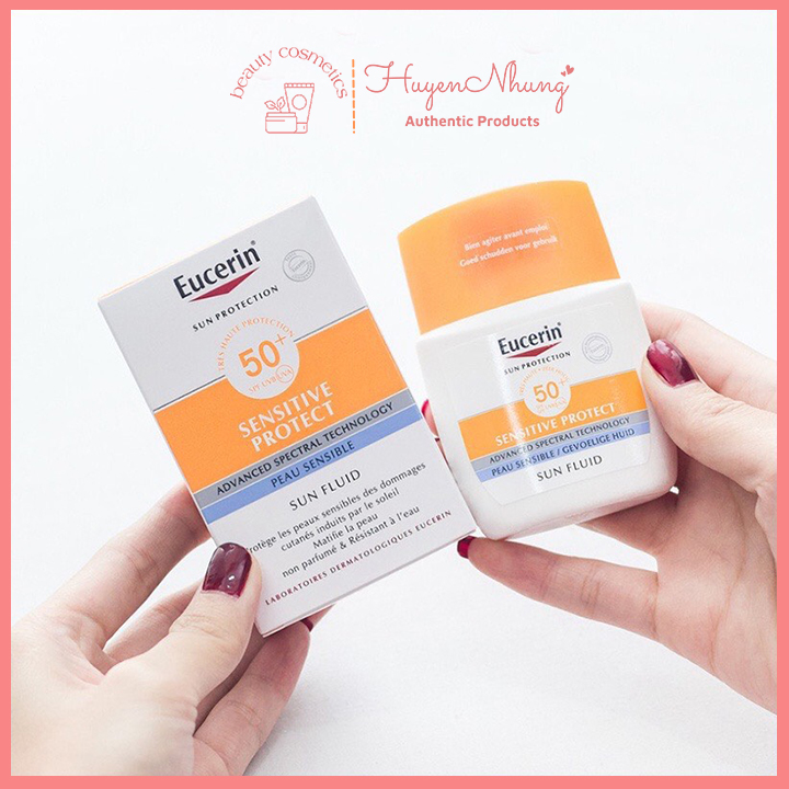 Kem Chống Nắng Eucerin Sun Fluid Sensitive Protect 50ml