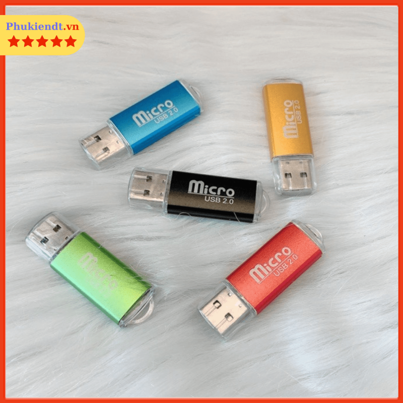 Đầu đọc thẻ nhớ vỏ nhôm loại tốt ,xài rất bền