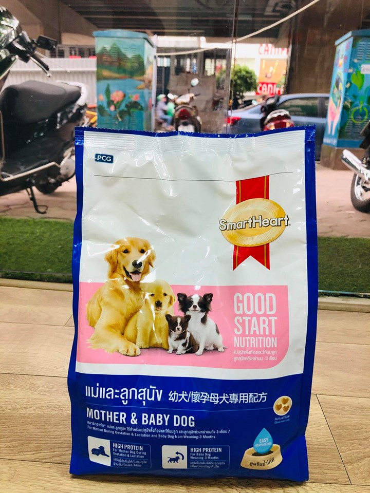 Hạt thức ăn Smartheart dành cho chó mang thai & chó con