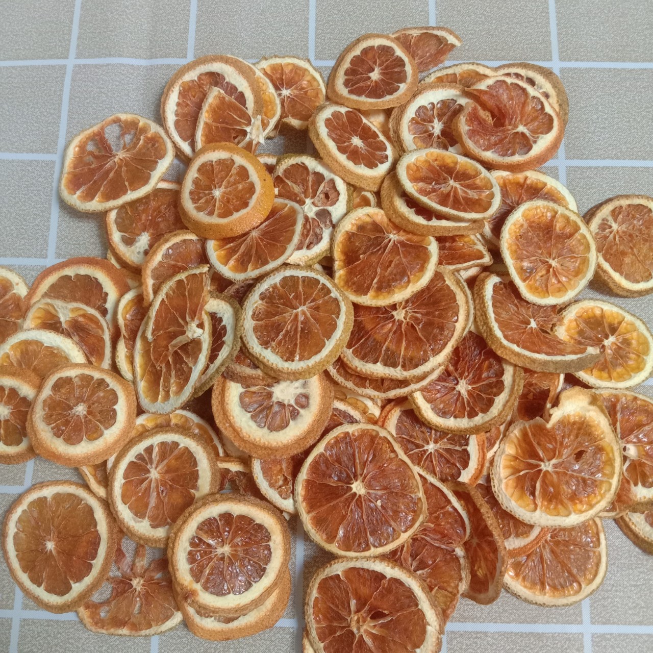 Lát Cam Khô Trang Trí Nến Sáp Thơm