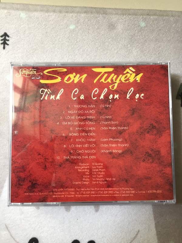 [HCM]Combo 3 CD Sơn Tuyền