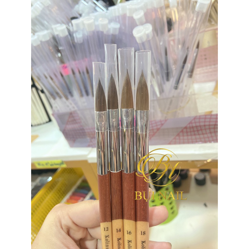 CỌ ĐẮP BỘT CÁN GỖ VÀNG