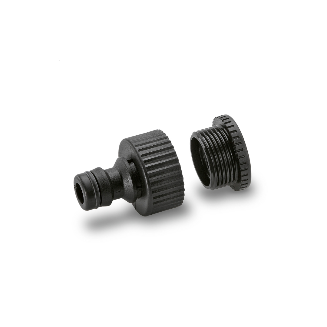 [Xuất xứ Romania] Đầu nối vòi nước G3/4  karcher với bộ giảm ren G1/2" phù hợp vòi nước có ren đường kính 21 - 27mm