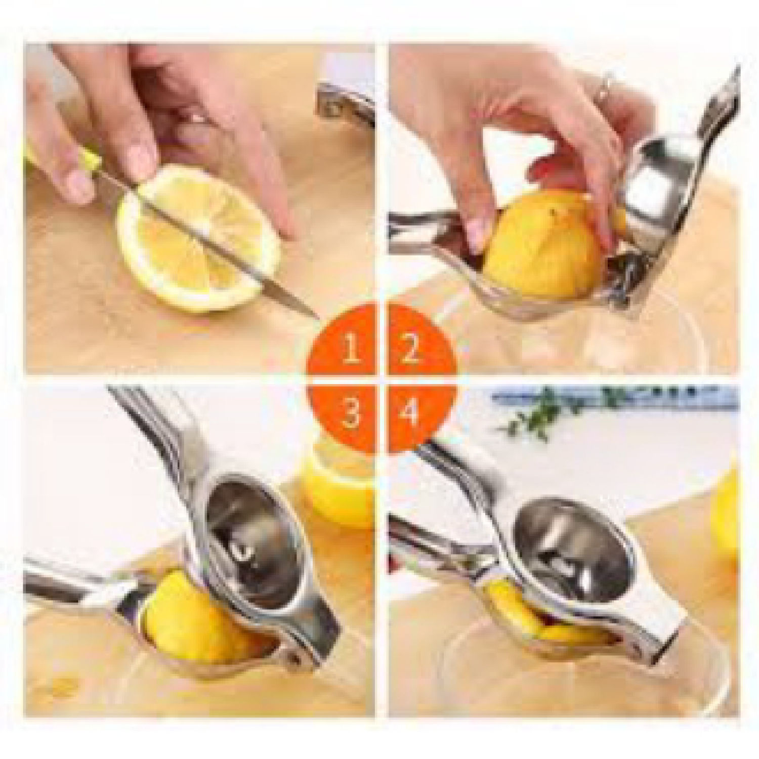 KẸP VẮT CHANH INOX CHỐNG RỈ
