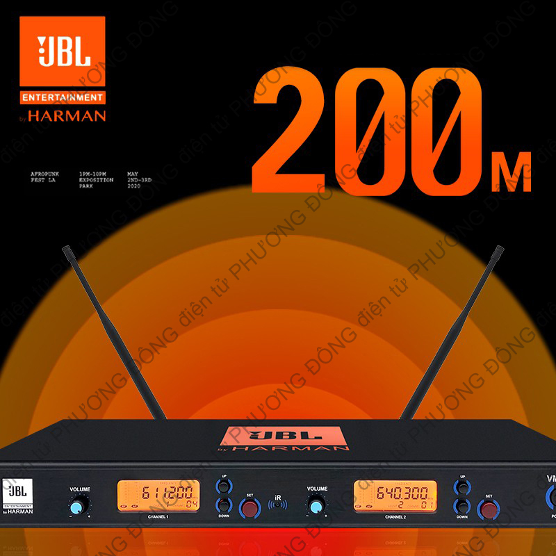 Micro không dây JBL VM500 Hàng loại 1 Thế hệ mới