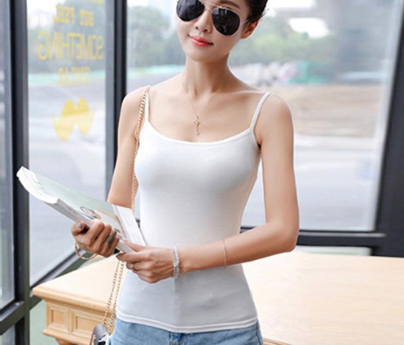 [HCM]ÁO THUN HAI DÂY NỮ THỜI TRANG NHIỀU MÀU