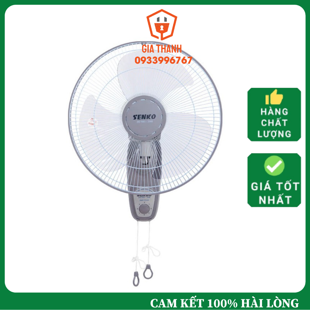 Quạt treo tường 2 dây senko - tc1626